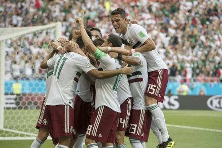 2:1 gegen Südkorea: Mexiko vor Achtelfinal-Einzug 2:1 gegen Südkorea: Mexiko vor Achtelfinal-Einzug