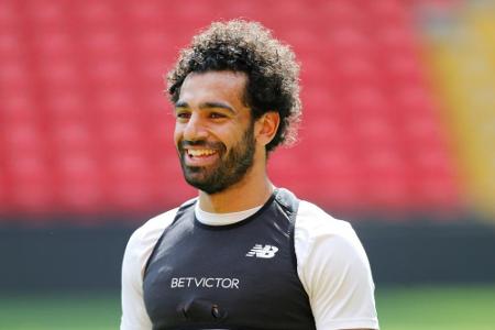 Nach Schulterverletzung: Salah mit erstem Lauftraining Nach Schulterverletzung: Salah mit erstem Lauftraining