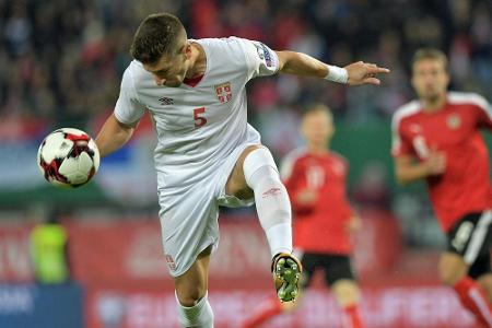 Nach Verletzung: Nastasic nicht in Serbiens endgültigem WM-Kader Nach Verletzung: Nastasic nicht in Serbiens endgültigem WM-Kader