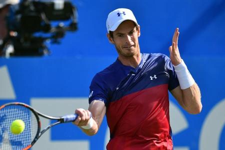 Tennisstar Murray gibt Comeback in Queens Tennisstar Murray gibt Comeback in Queens