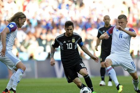 Messi scheitert vom Punkt: Argentinien nur 1:1 gegen Island Messi scheitert vom Punkt: Argentinien nur 1:1 gegen Island