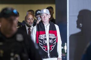 Fans empfangen Rooney in Washington