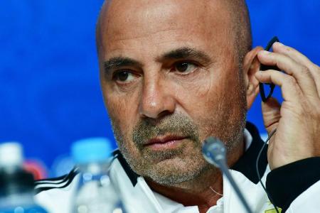 Sampaoli legt Scheuklappen an: Sampaoli legt Scheuklappen an: