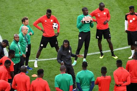 Obwohl ein Punkt reicht: Senegal spielt gegen Kolumbien auf Sieg Obwohl ein Punkt reicht: Senegal spielt gegen Kolumbien auf Sieg