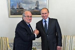 Blatter nach Putin-Treffen: "Er ist nicht ganz euphorisch"