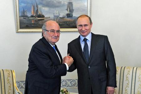 Blatter nach Putin-Treffen: Blatter nach Putin-Treffen: