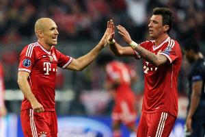Robben über Ex-Kollege Mandzukic: "Kann ihn nicht genug loben"