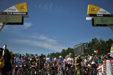 105. Tour de France gestartet 105. Tour de France gestartet
