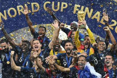 Frankreich gewinnt WM-Titel mit Multi-Kulti-Truppe Frankreich gewinnt WM-Titel mit Multi-Kulti-Truppe