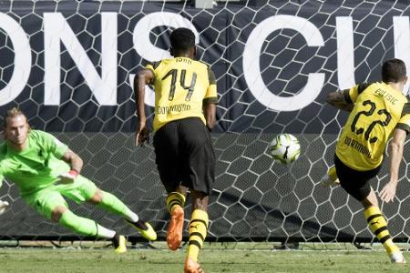 Pulisic schießt Dortmund im Duell gegen Klopp zum Sieg Pulisic schießt Dortmund im Duell gegen Klopp zum Sieg