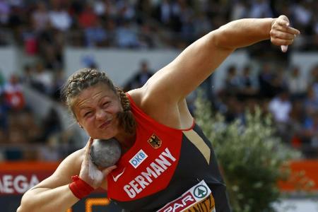 Kugelstoßen: Schwanitz und Storl gewinnen deutsche Meistertitel Kugelstoßen: Schwanitz und Storl gewinnen deutsche Meistertitel