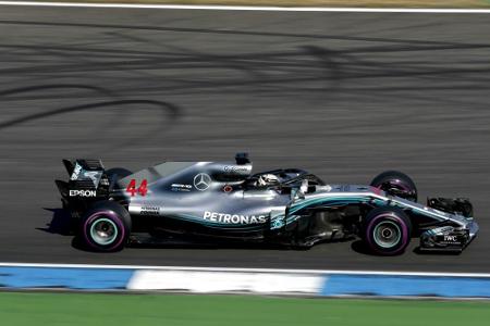 Hamilton im Pech: Aus im Qualifying nach Hydraulikschaden Hamilton im Pech: Aus im Qualifying nach Hydraulikschaden
