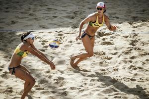 Beachvolleyball: Agatha/Duda gewinnen in Hamburg