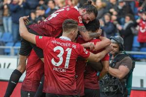 Klarer Sieg in Karlsruhe: Hannover besteht ersten Stresstest