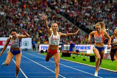 Polin Swiety-Ersetic holt EM-Gold über 400 m Polin Swiety-Ersetic holt EM-Gold über 400 m