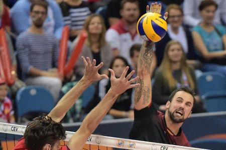 Volleyballer mit Grozer in Leipzig und Dresden gegen Brasilien Volleyballer mit Grozer in Leipzig und Dresden gegen Brasilien
