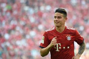 Bayern: James "glücklich in München"