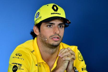 Formel 1: Sainz beerbt 2019 Alonso bei McLaren Formel 1: Sainz beerbt 2019 Alonso bei McLaren