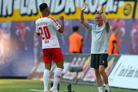 Europa League: RB Leipzig kommt der Gruppenphase nach Sieg gegen Craiova näher Europa League: RB Leipzig kommt der Gruppenphase nach Sieg gegen Craiova näher