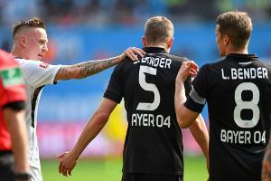 Leverkusen ohne Bender-Zwillinge gegen Mönchengladbach