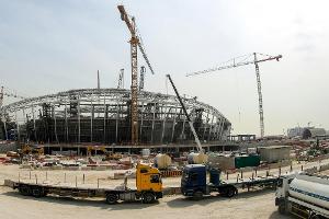Arbeiter auf WM-Baustelle offenbar zu Tode gestürzt