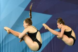 Wasserspringen: Punzel/Hentschel gewinnen EM-Silber