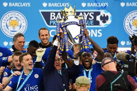 Es ist tatsächlich wahr, es ist kein Märchen: Leicester City ist englischer Meister! Nach dem letzten Heimspiel der Saison n... Es ist tatsächlich wahr, es ist kein Märchen: Leicester City ist englischer Meister! Nach dem letzten Heimspiel der Saison n...