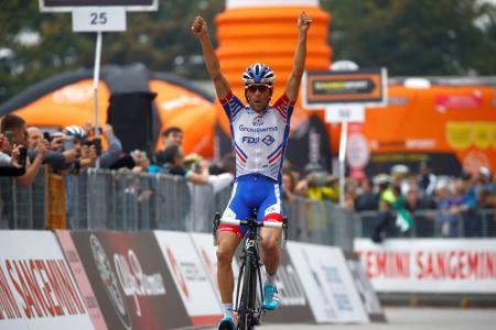 Pinot triumphiert bei der Lombardei-Rundfahrt Pinot triumphiert bei der Lombardei-Rundfahrt