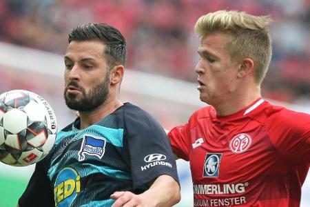 Kleiner Dämpfer für Bayern-Besieger: Hertha nur 0:0 in Mainz Kleiner Dämpfer für Bayern-Besieger: Hertha nur 0:0 in Mainz