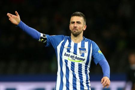 Joker Ibisevic trifft: Hertha im Achtelfinale Joker Ibisevic trifft: Hertha im Achtelfinale