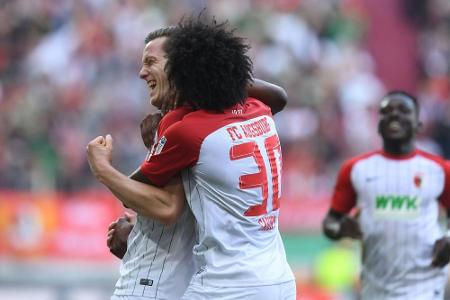 Augsburg fast draußen - dann kommen Gregoritsch und Caiuby Augsburg fast draußen - dann kommen Gregoritsch und Caiuby