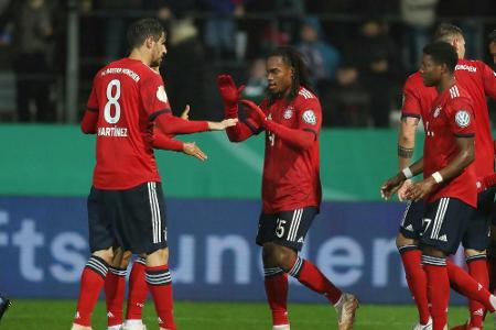 FC Bayern mit zweitem Anzug ohne Glanz ins Achtelfinale FC Bayern mit zweitem Anzug ohne Glanz ins Achtelfinale