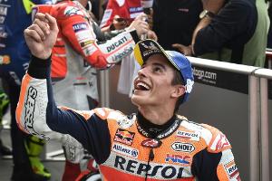 Siebter Streich von MotoGP-Weltmeister Marquez - Titelchance in Japan
