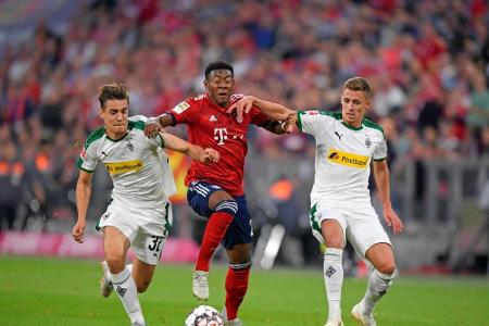 Bayern Münchens Alaba fällt einige Tage aus Bayern Münchens Alaba fällt einige Tage aus