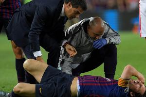 Eine Woche vor Clasico: Messi mit Armverletzung ausgewechselt