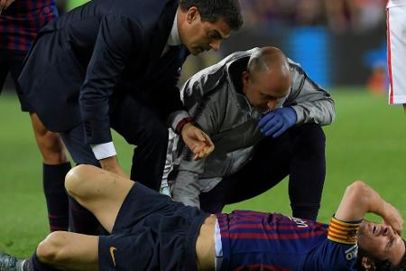 Eine Woche vor Clasico: Messi mit Armverletzung ausgewechselt