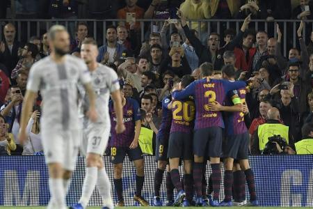Barca besiegt Inter auch ohne Messi - Liverpool überholt Paris Barca besiegt Inter auch ohne Messi - Liverpool überholt Paris