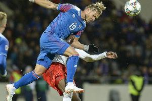 Island steigt nach 1:2 gegen die Schweiz ab