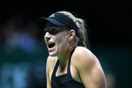 WTA-Finale: Kerber nach glatter Niederlage ausgeschieden WTA-Finale: Kerber nach glatter Niederlage ausgeschieden