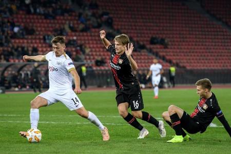 Bayer-Krise weitet sich auf Europa League aus Bayer-Krise weitet sich auf Europa League aus