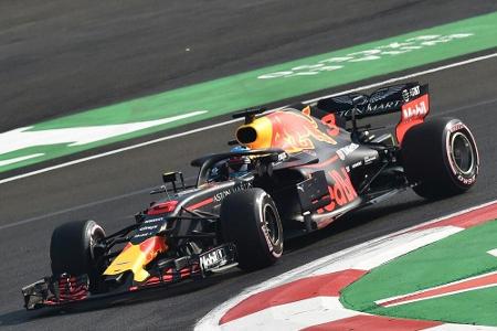 Formel 1: Ricciardo holt Mexiko-Pole - Vettel Vierter hinter Hamilton Formel 1: Ricciardo holt Mexiko-Pole - Vettel Vierter hinter Hamilton