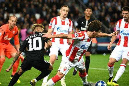 Champions League: Pariser Sieg gegen Belgrad unter Verdacht der Wettmanipulation Champions League: Pariser Sieg gegen Belgrad unter Verdacht der Wettmanipulation