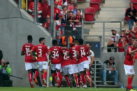 Mainz feiert lockeren Testspielsieg Mainz feiert lockeren Testspielsieg
