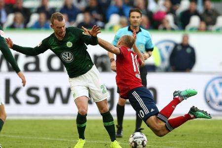 Schwalbe des Tages: Arjen Robben (Bayern München) Schwalbe des Tages: Arjen Robben (Bayern München)