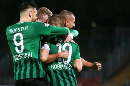 3. Liga: Preußen jetzt Zweiter - KSC 2:5 3. Liga: Preußen jetzt Zweiter - KSC 2:5
