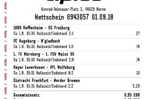 Bundesliga: Tipper aus Herne räumt 250.000 Euro ab