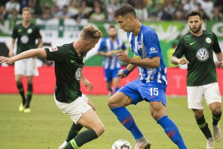 Knöchelverletzung: Herthas Grujic fällt wochenlang aus Knöchelverletzung: Herthas Grujic fällt wochenlang aus
