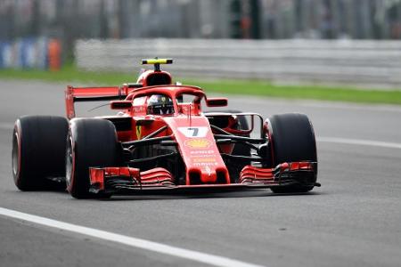 Formel 1: Räikkönen holt Pole Position in Monza vor Vettel Formel 1: Räikkönen holt Pole Position in Monza vor Vettel