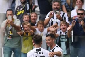 Doppelpack im vierten Spiel: Erste Ronaldo-Tore für Juventus