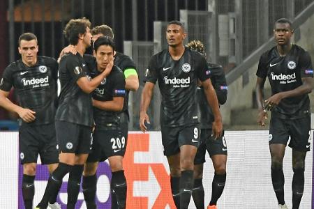 Zehn Frankfurter gewinnen Geisterspiel in Marseille Zehn Frankfurter gewinnen Geisterspiel in Marseille